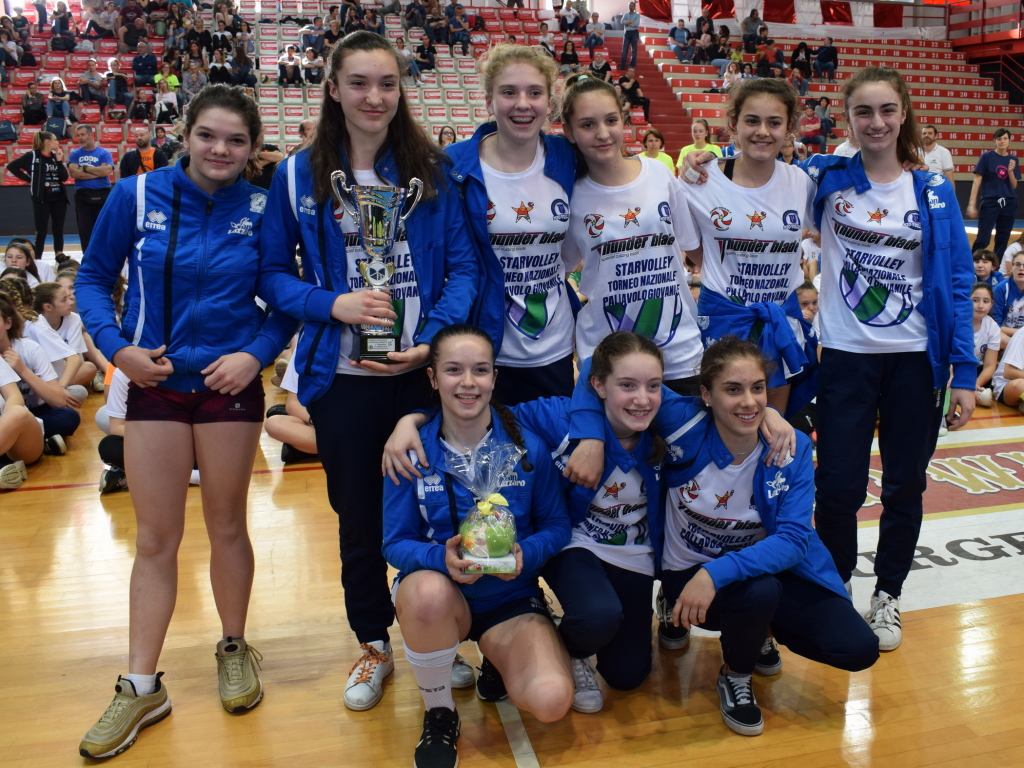 Under 13 prima classificata